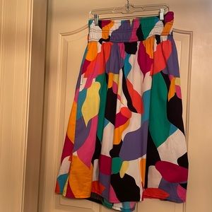 Target A New Day midi A-line skirt. Worn once! Size M.